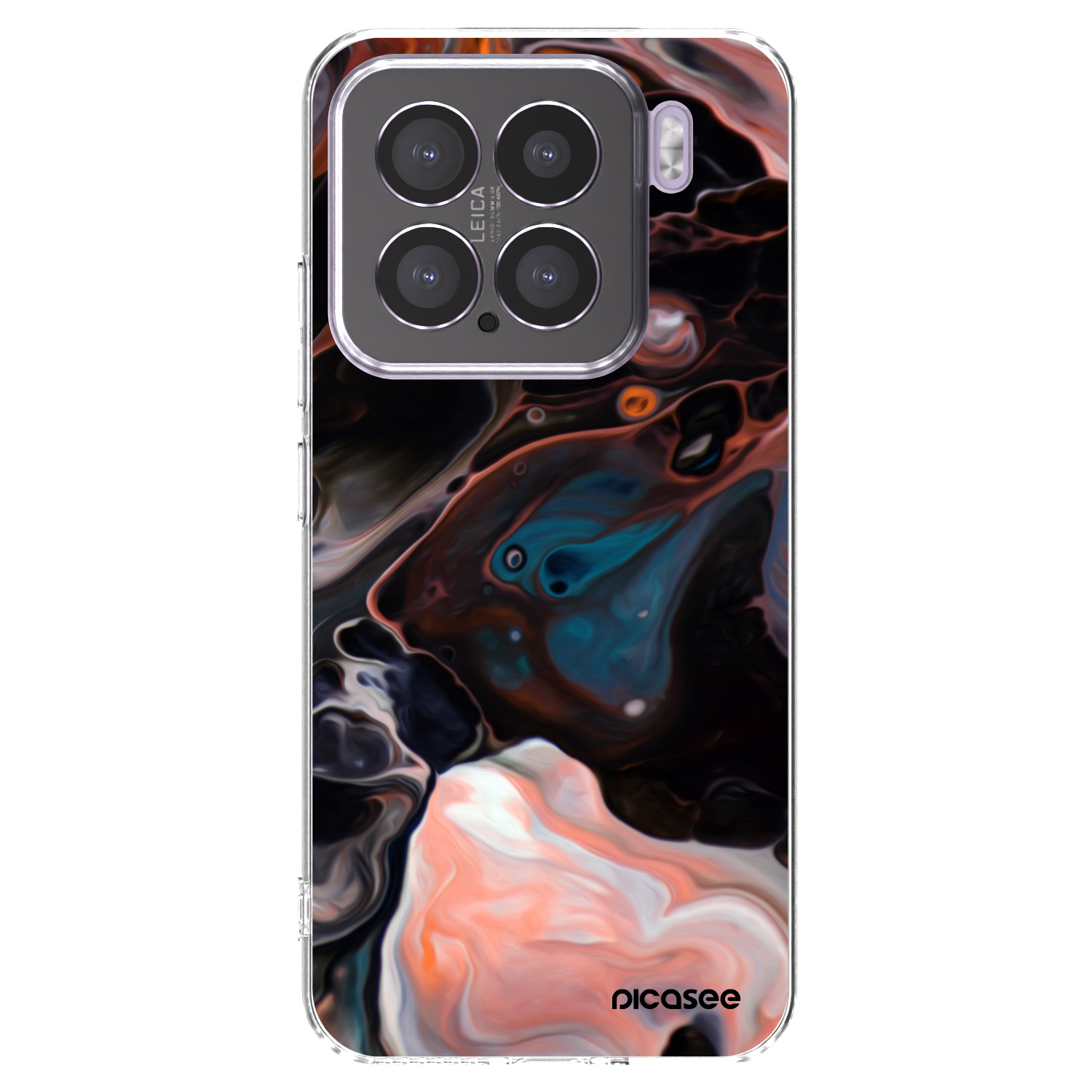 Picasee silikonski prozorni ovitek za Xiaomi 15 - Cream