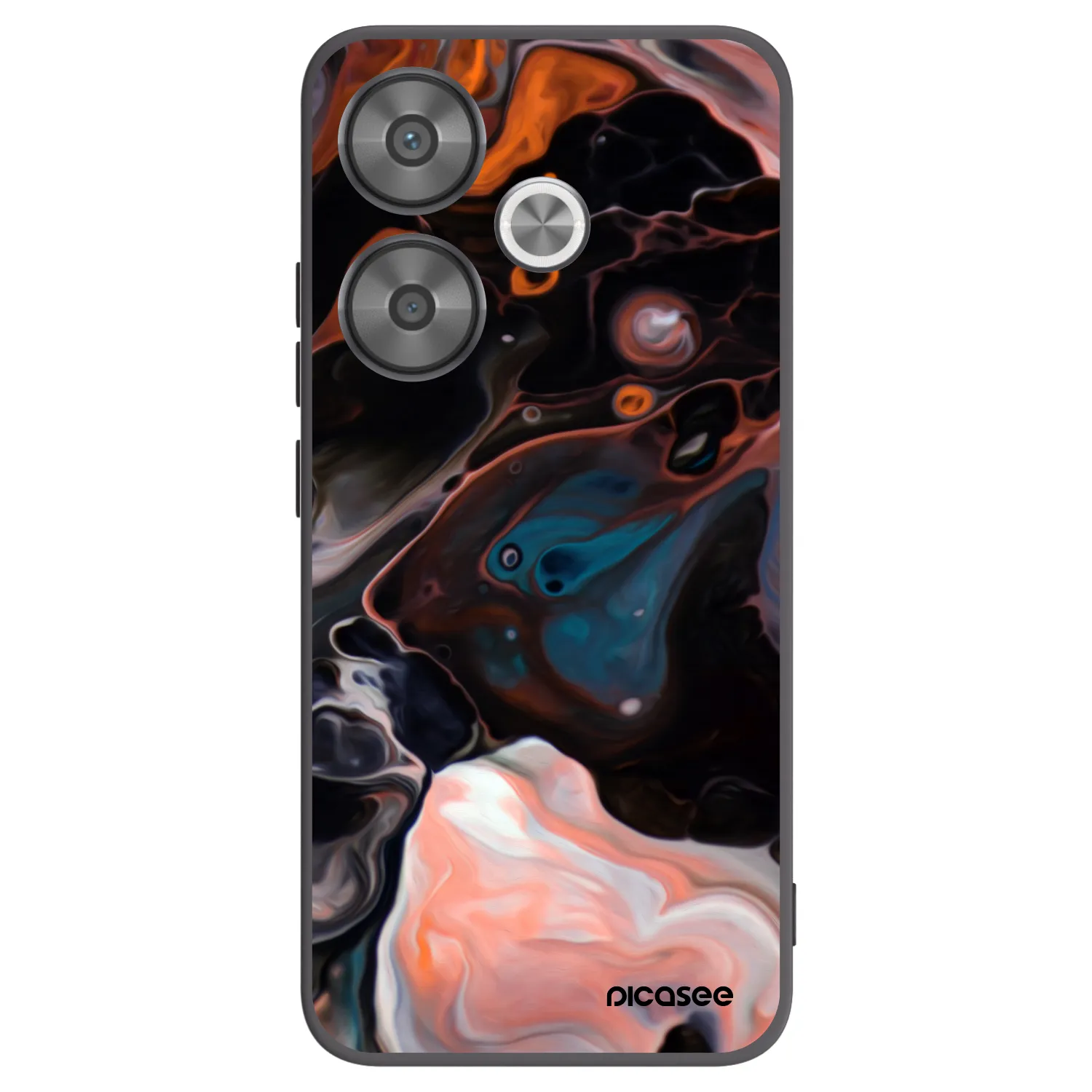 Picasee silikonski črni ovitek za Xiaomi Poco F6 - Cream