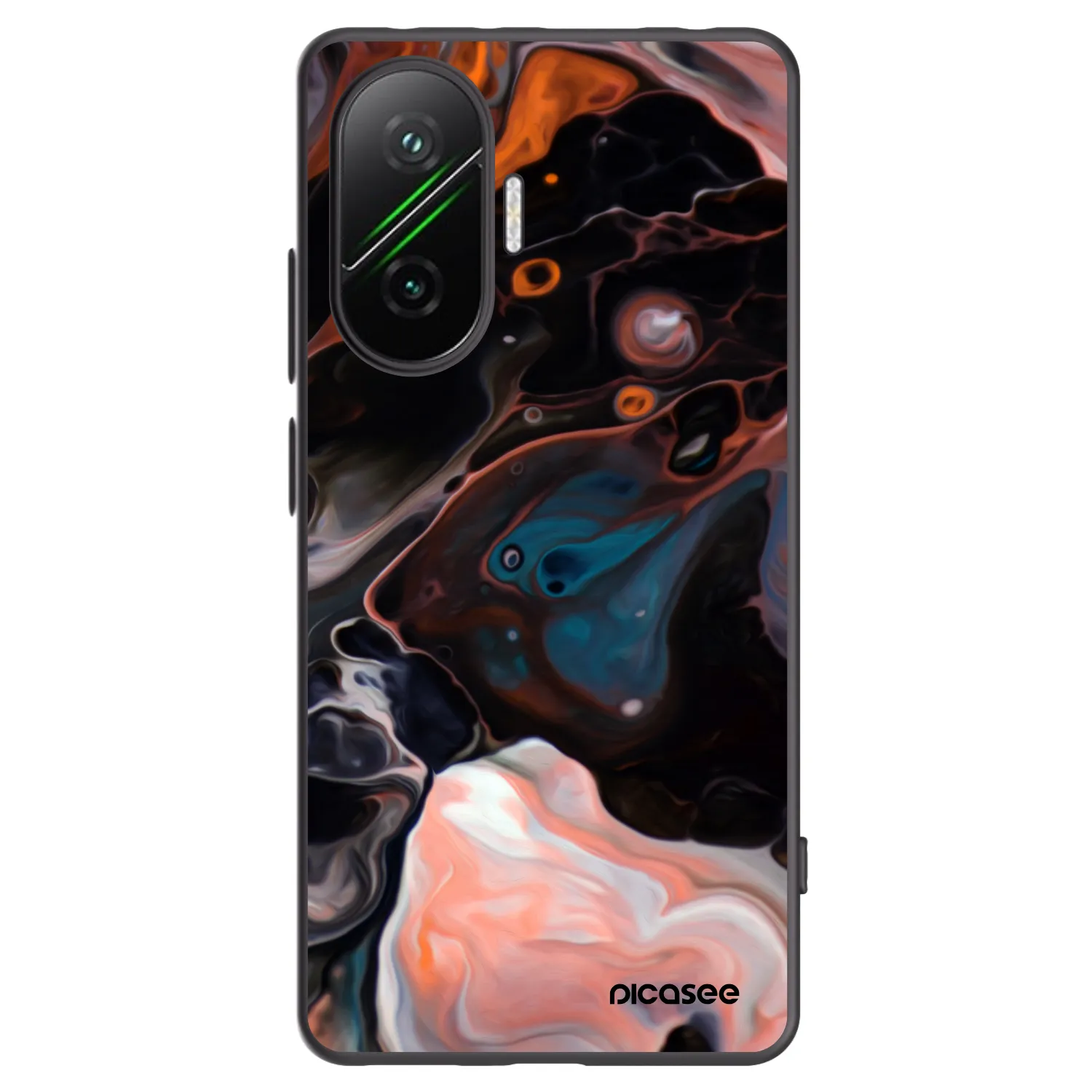 Picasee silikonski črni ovitek za Xiaomi Poco F7 5G - Cream