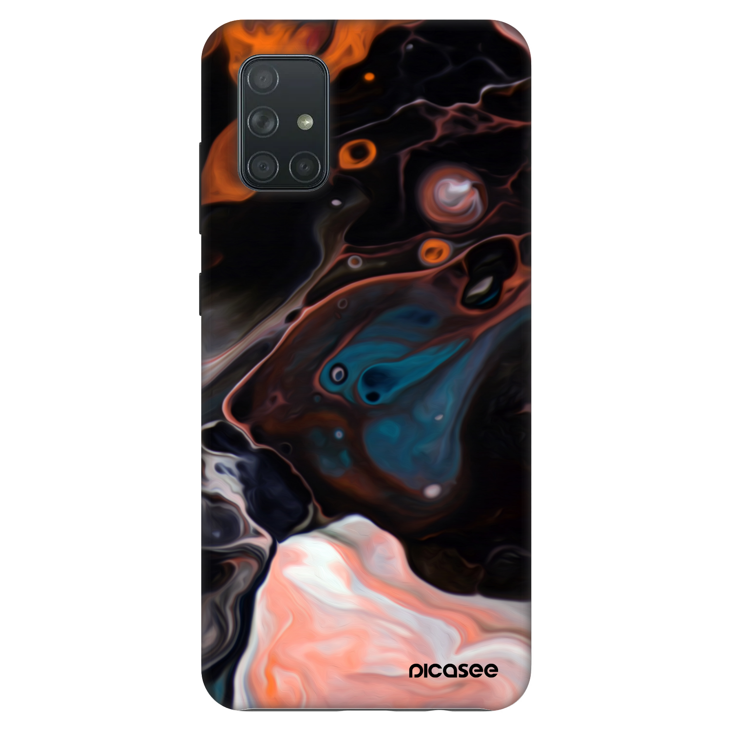 Picasee Fashion Case za Samsung Galaxy A71 A715F - Cream