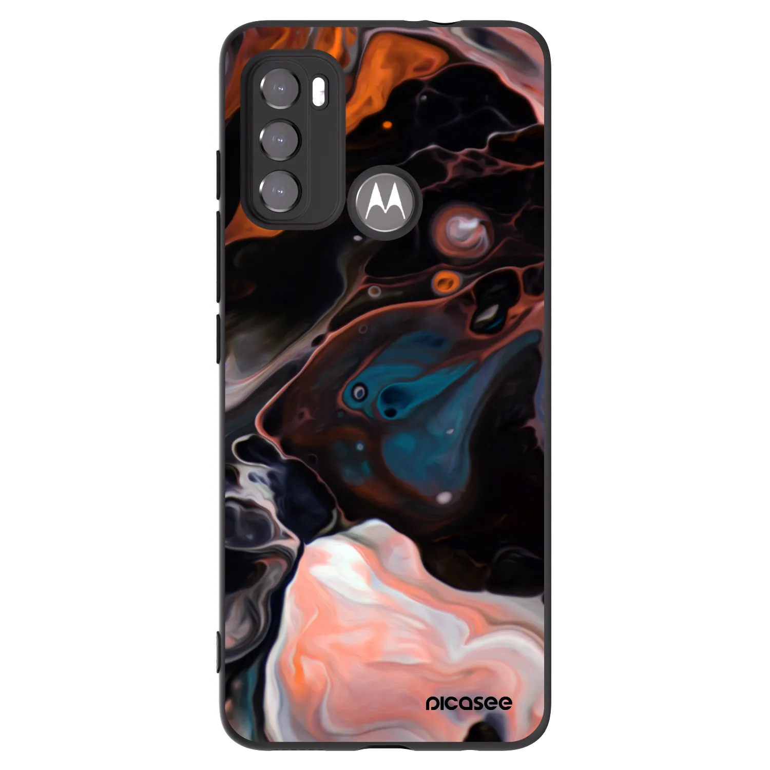 Picasee silikonski črni ovitek za Motorola Edge 60 5G - Cream
