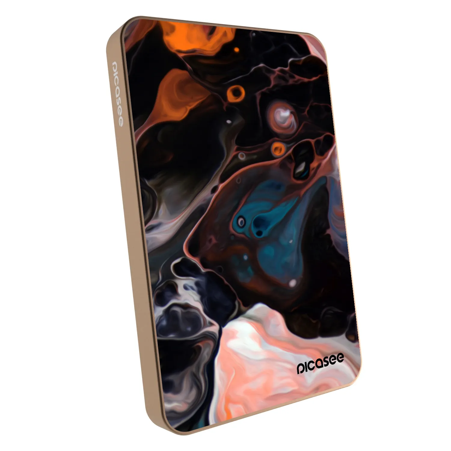 Picasee Prenosna baterija z MagSafe 5 000 mAh Zlati - Cream