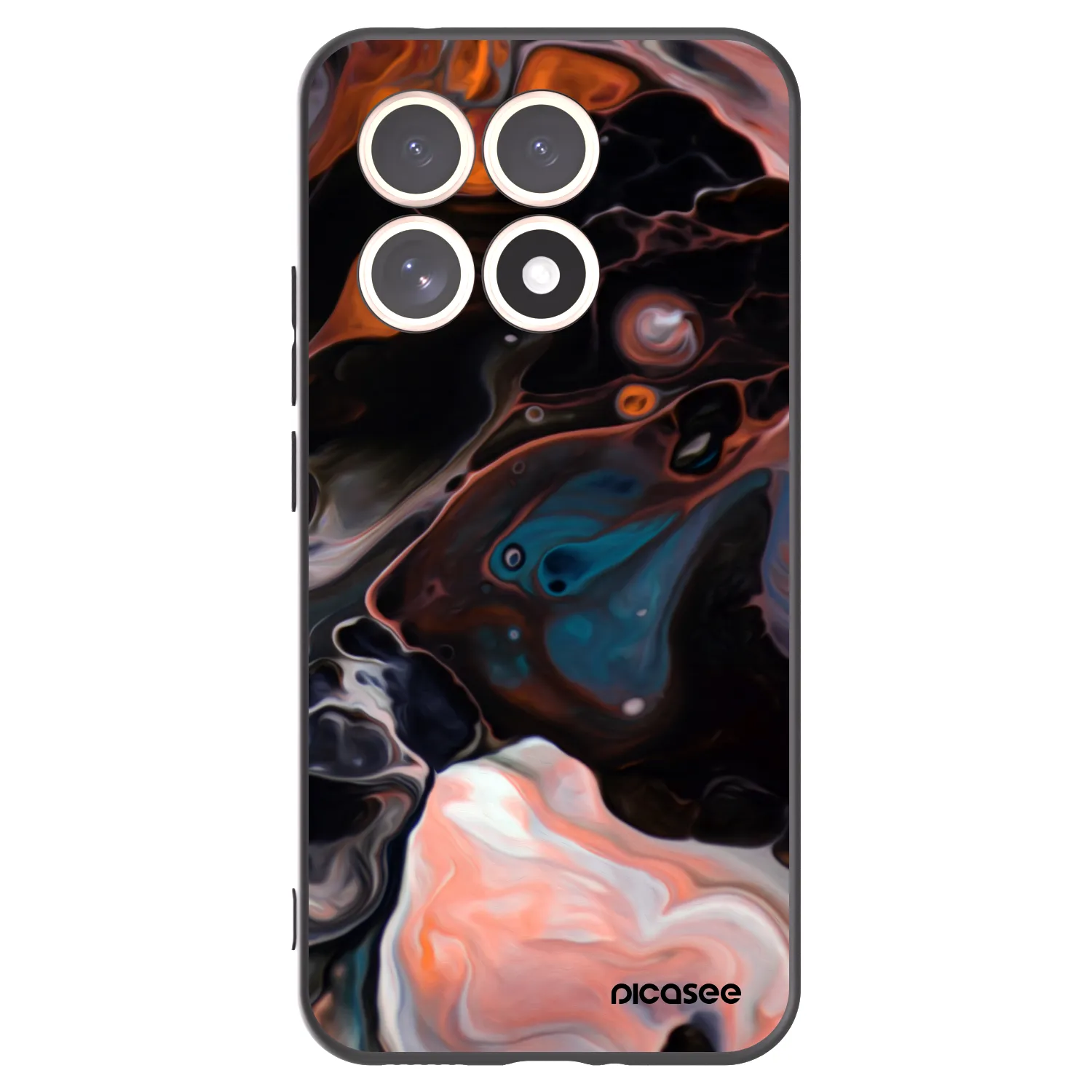 Picasee silikonski črni ovitek za Xiaomi 15T - Cream