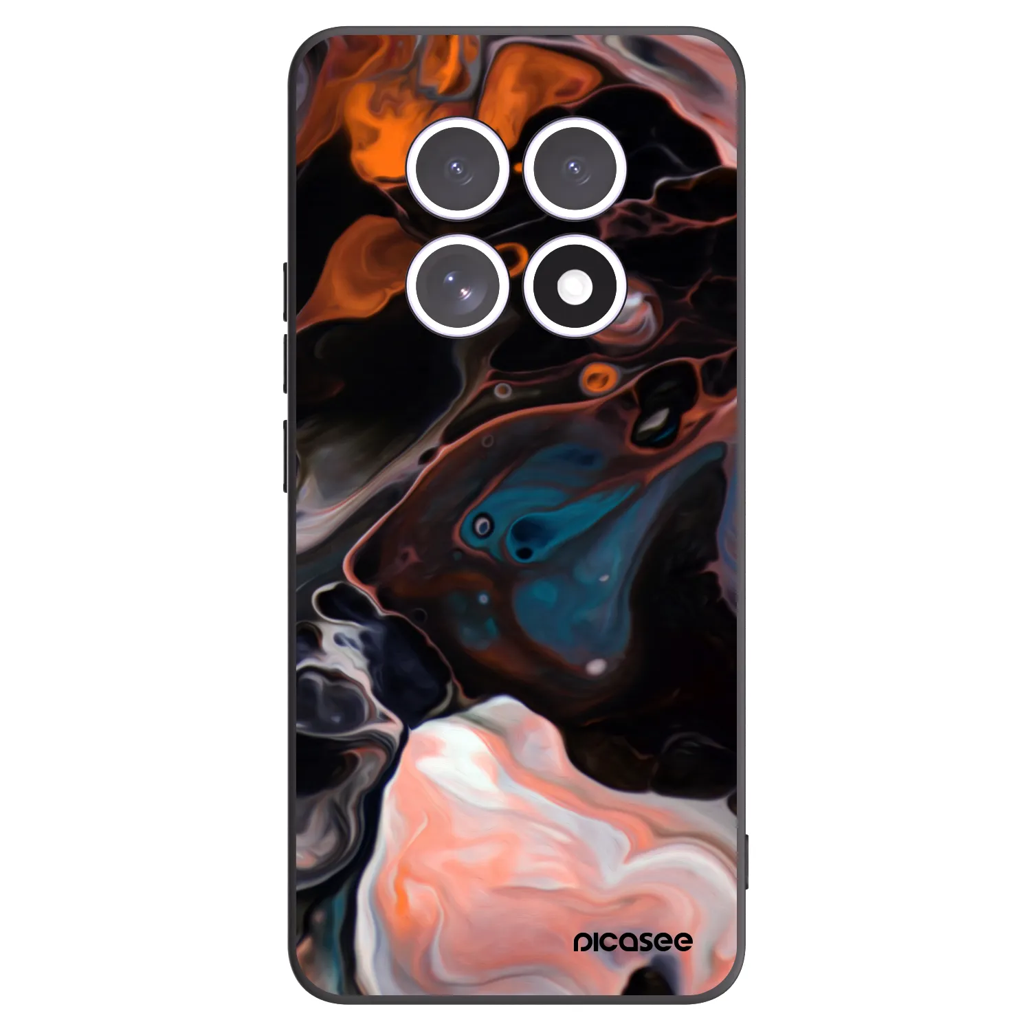 Picasee silikonski črni ovitek za Xiaomi Redmi Note 15 - Cream