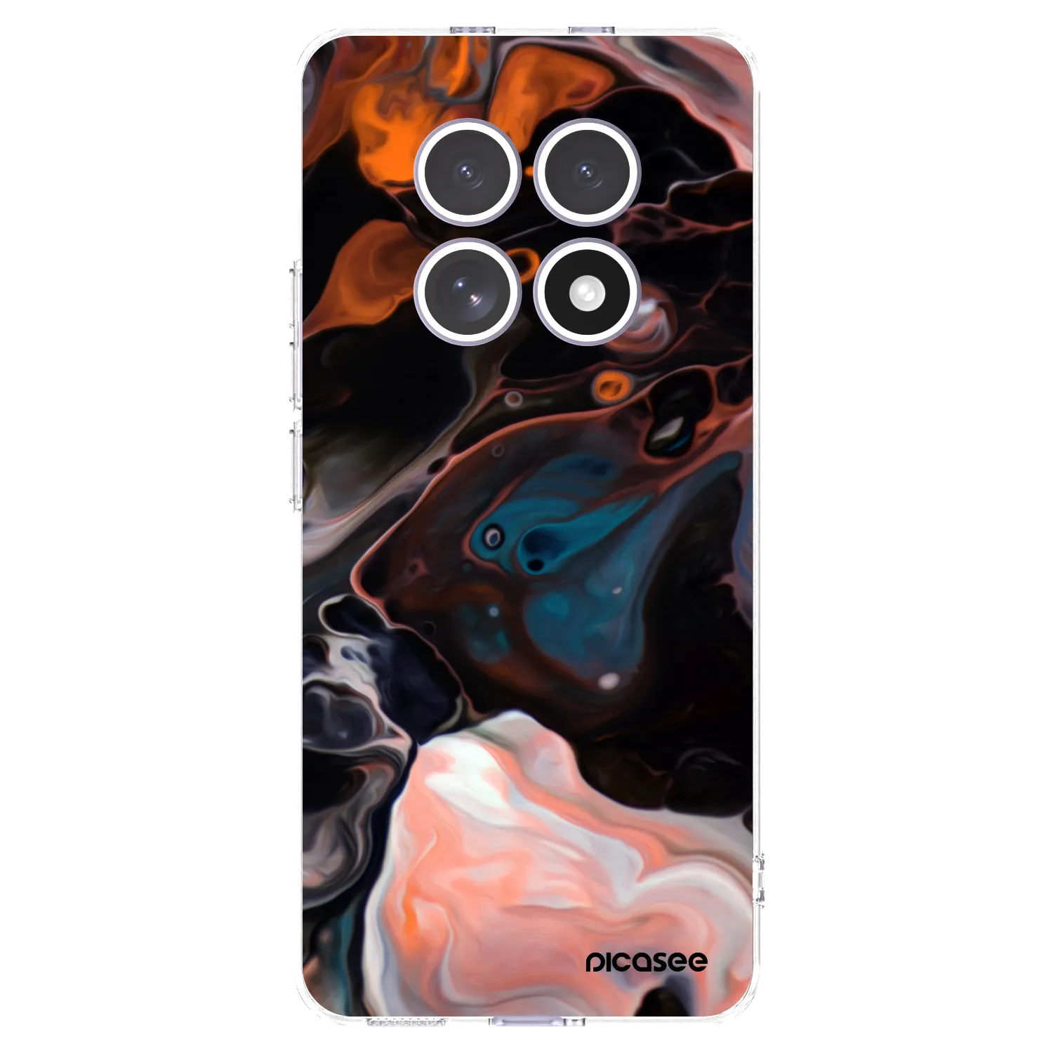 Picasee silikonski prozorni ovitek za Xiaomi Redmi Note 15 - Cream