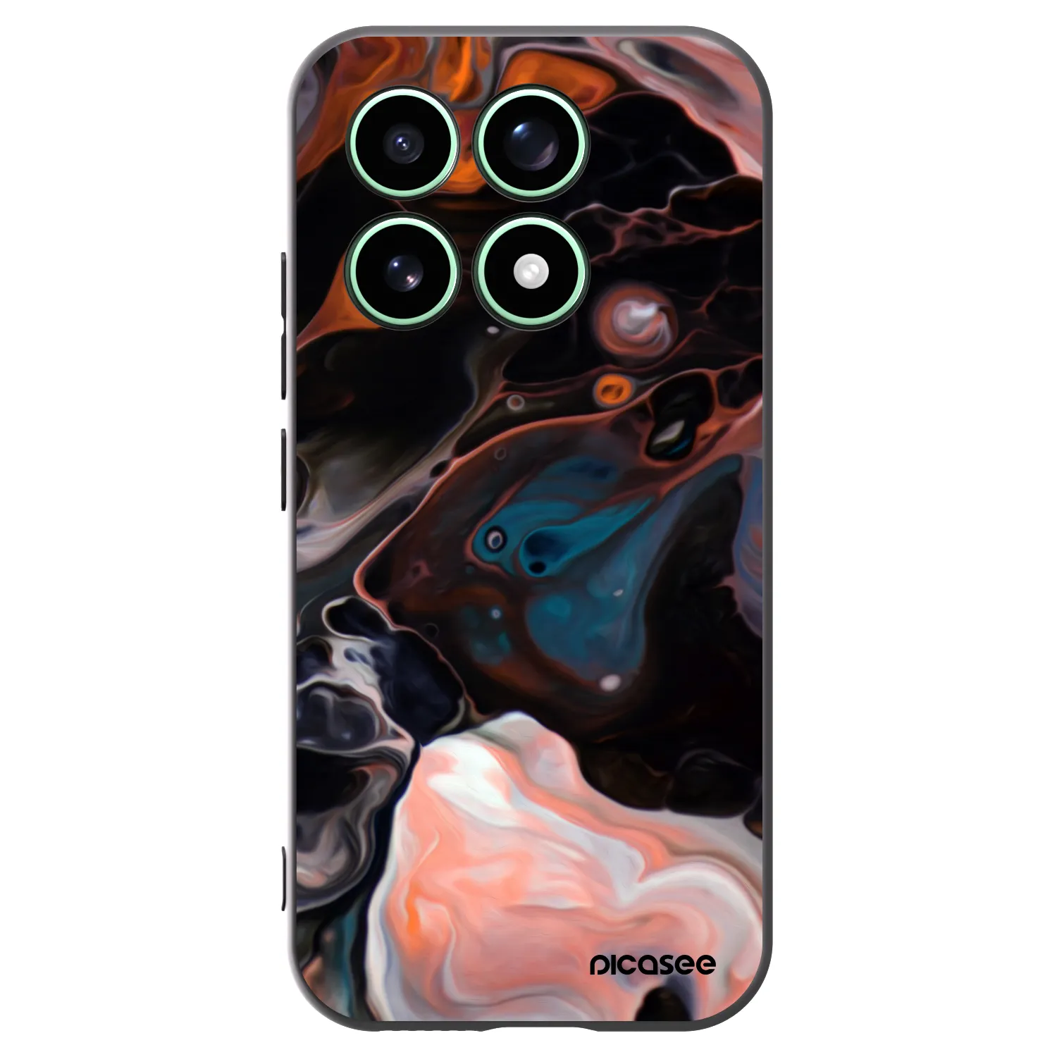 Picasee silikonski črni ovitek za Xiaomi 17 - Cream