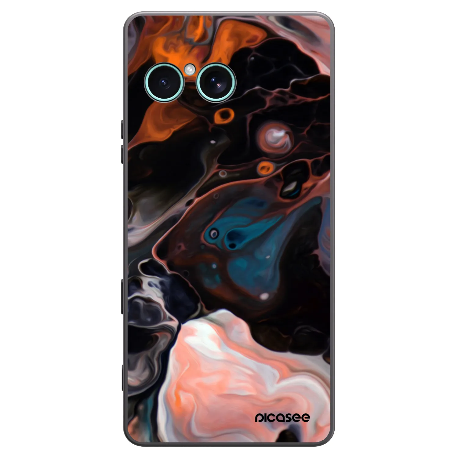 Picasee silikonski črni ovitek za Sony Xperia 10 VII - Cream