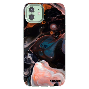Picasee silikonski prozorni ovitek za Apple iPhone 12 Pro - Cream
