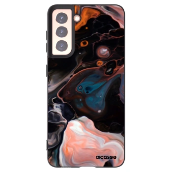 Picasee silikonski črni ovitek za Samsung Galaxy S21 5G G991B - Cream