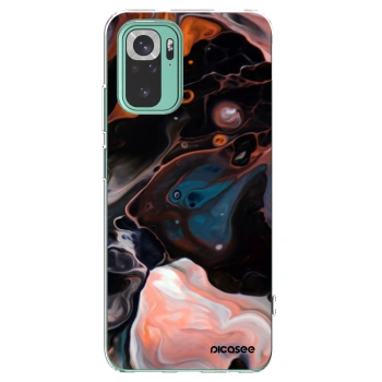 Picasee silikonski prozorni ovitek za Xiaomi Redmi Note 10 Pro - Cream