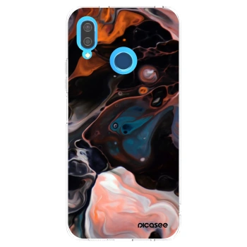 Picasee silikonski prozorni ovitek za Huawei P20 Lite - Cream