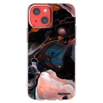 Picasee silikonski prozorni ovitek za Apple iPhone 13 mini - Cream