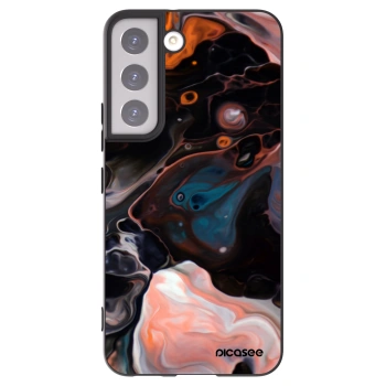 Picasee silikonski črni ovitek za Samsung Galaxy S22 5G - Cream