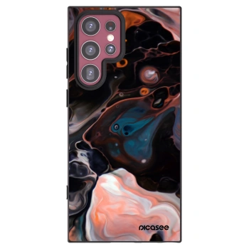 Picasee silikonski črni ovitek za Samsung Galaxy S22 Ultra 5G - Cream