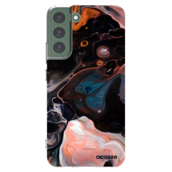 Picasee silikonski prozorni ovitek za Samsung Galaxy S22+ 5G - Cream