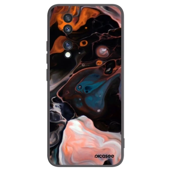 Picasee silikonski črni ovitek za Honor 70 - Cream