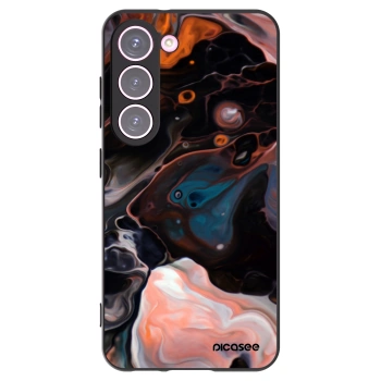 Picasee silikonski črni ovitek za Samsung Galaxy S23 5G - Cream