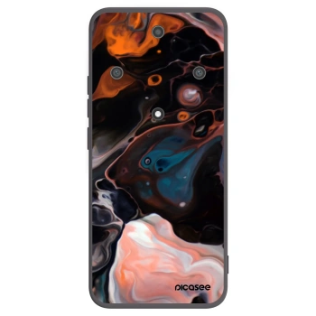 Picasee silikonski črni ovitek za Honor Magic5 Lite 5G - Cream