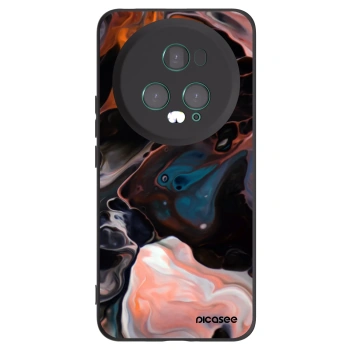 Picasee silikonski črni ovitek za Honor Magic5 Pro - Cream