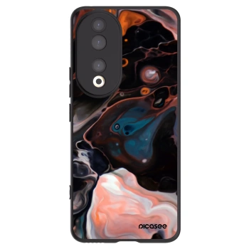 Picasee silikonski črni ovitek za Honor 90 5G - Cream