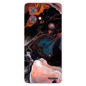 Picasee silikonski prozorni ovitek za Motorola Moto G84 5G - Cream