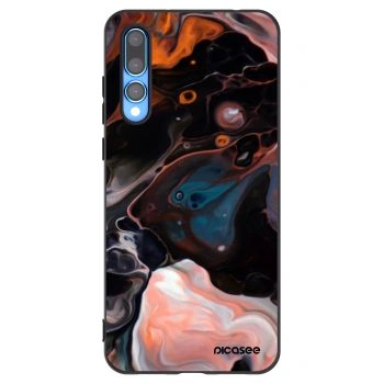 Picasee silikonski črni ovitek za Huawei P20 Pro - Cream