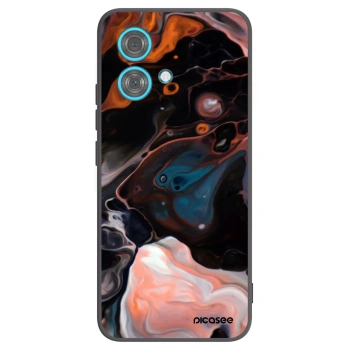 Picasee silikonski črni ovitek za Motorola Edge 40 Neo - Cream