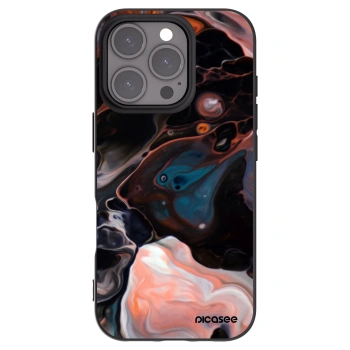 Picasee silikonski črni ovitek za Apple iPhone 16 Pro - Cream