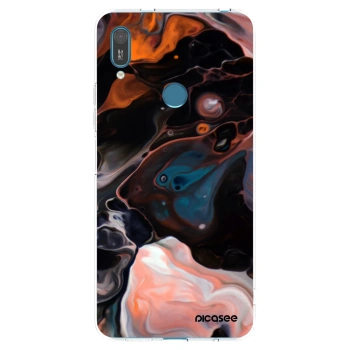 Picasee silikonski prozorni ovitek za Huawei Y7 2019 - Cream
