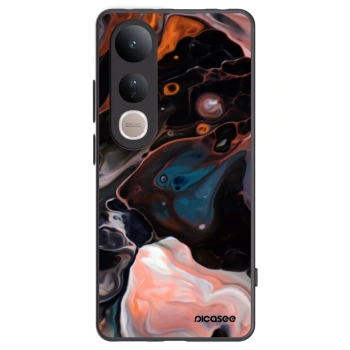 Picasee silikonski črni ovitek za Vivo V50 Lite 5G - Cream