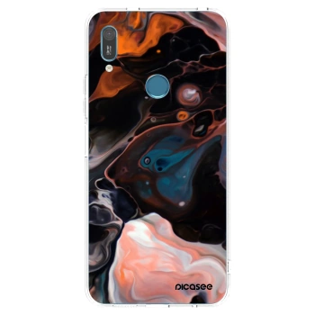 Picasee silikonski prozorni ovitek za Huawei Y6 2019 - Cream