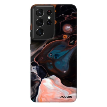 Picasee Fashion Case za Samsung Galaxy S21 Ultra 5G G998B - Cream