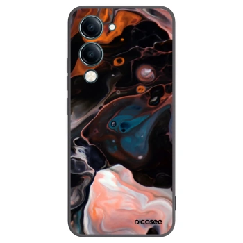 Picasee silikonski črni ovitek za Vivo Y29s 5G - Cream