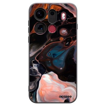 Picasee silikonski črni ovitek za OPPO Find X9 Pro - Cream