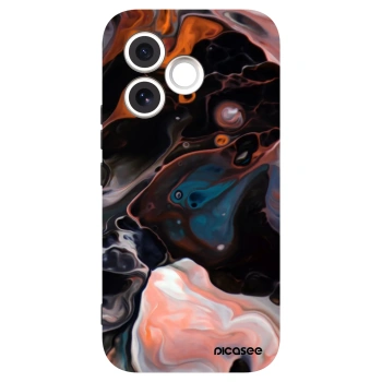 Picasee silikonski črni ovitek za Honor 600 Lite - Cream