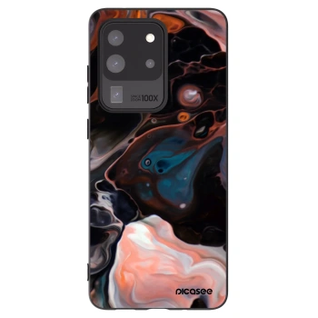 Picasee silikonski črni ovitek za Samsung Galaxy S20 Ultra 5G G988F - Cream