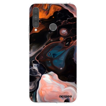 Picasee silikonski prozorni ovitek za Huawei P40 Lite E - Cream