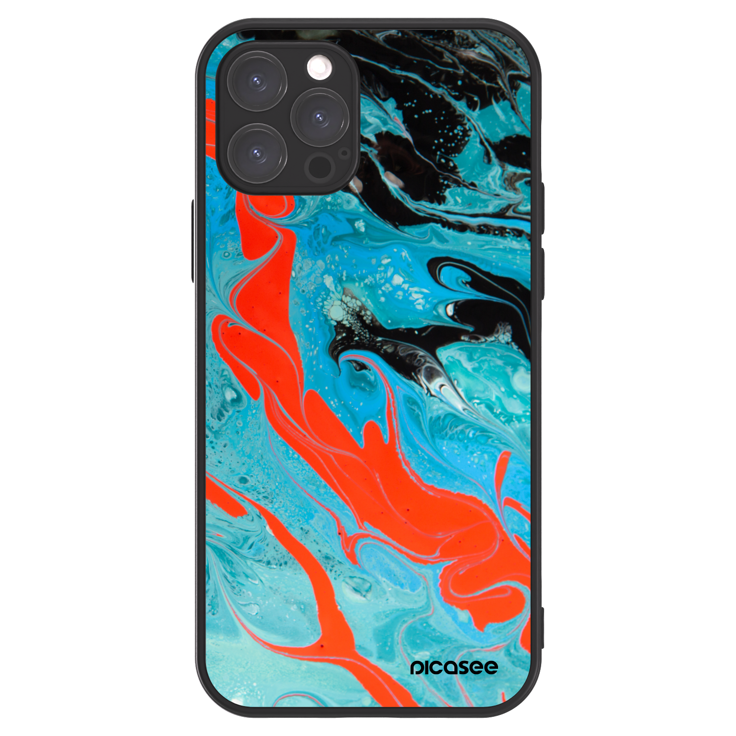 Picasee ULTIMATE CASE za Apple iPhone 12 Pro - Blue Magma