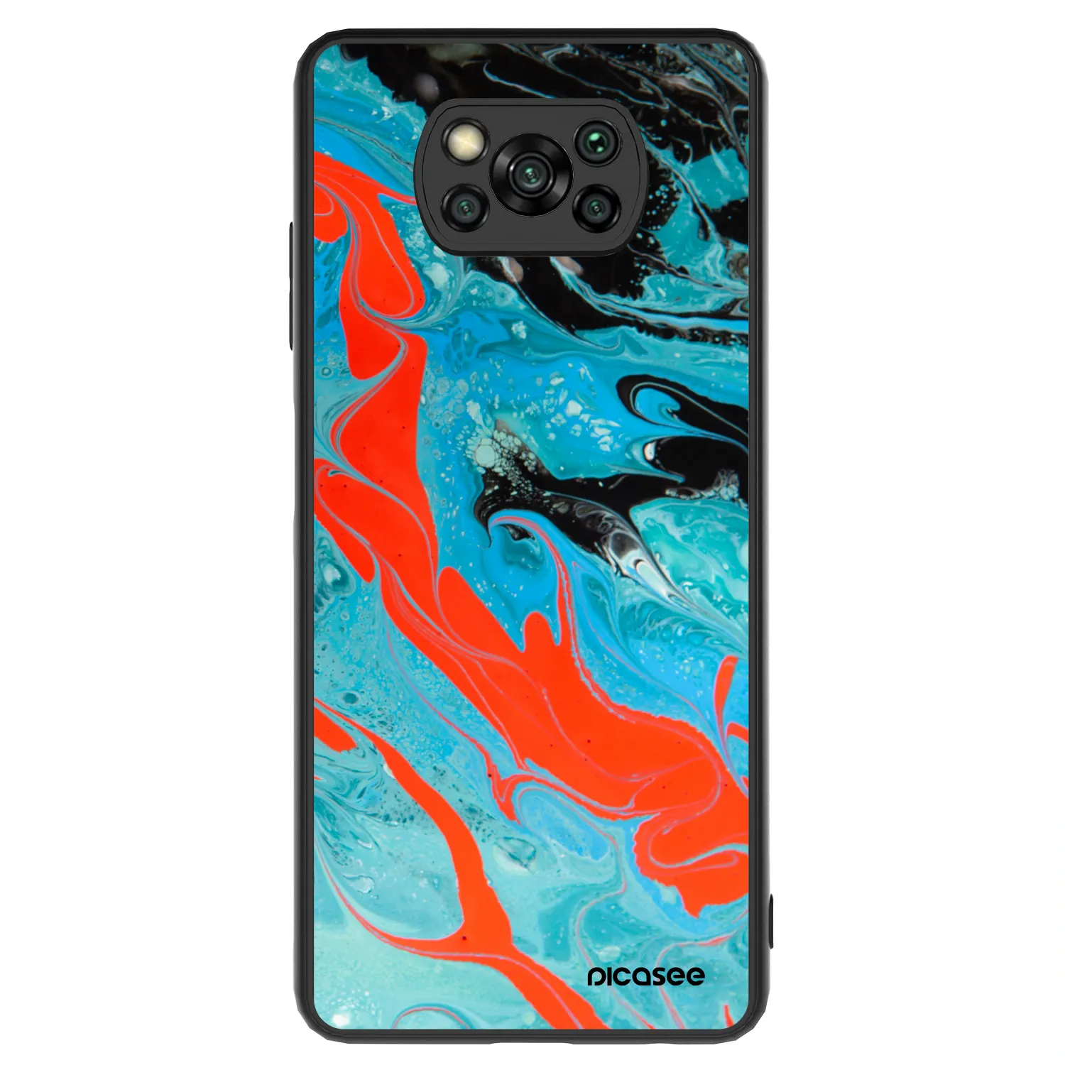 Picasee ULTIMATE CASE za Xiaomi Poco X3 - Blue Magma