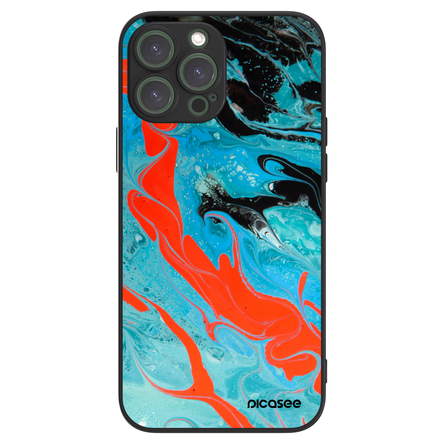 Picasee ULTIMATE CASE za Apple iPhone 13 Pro Max - Blue Magma