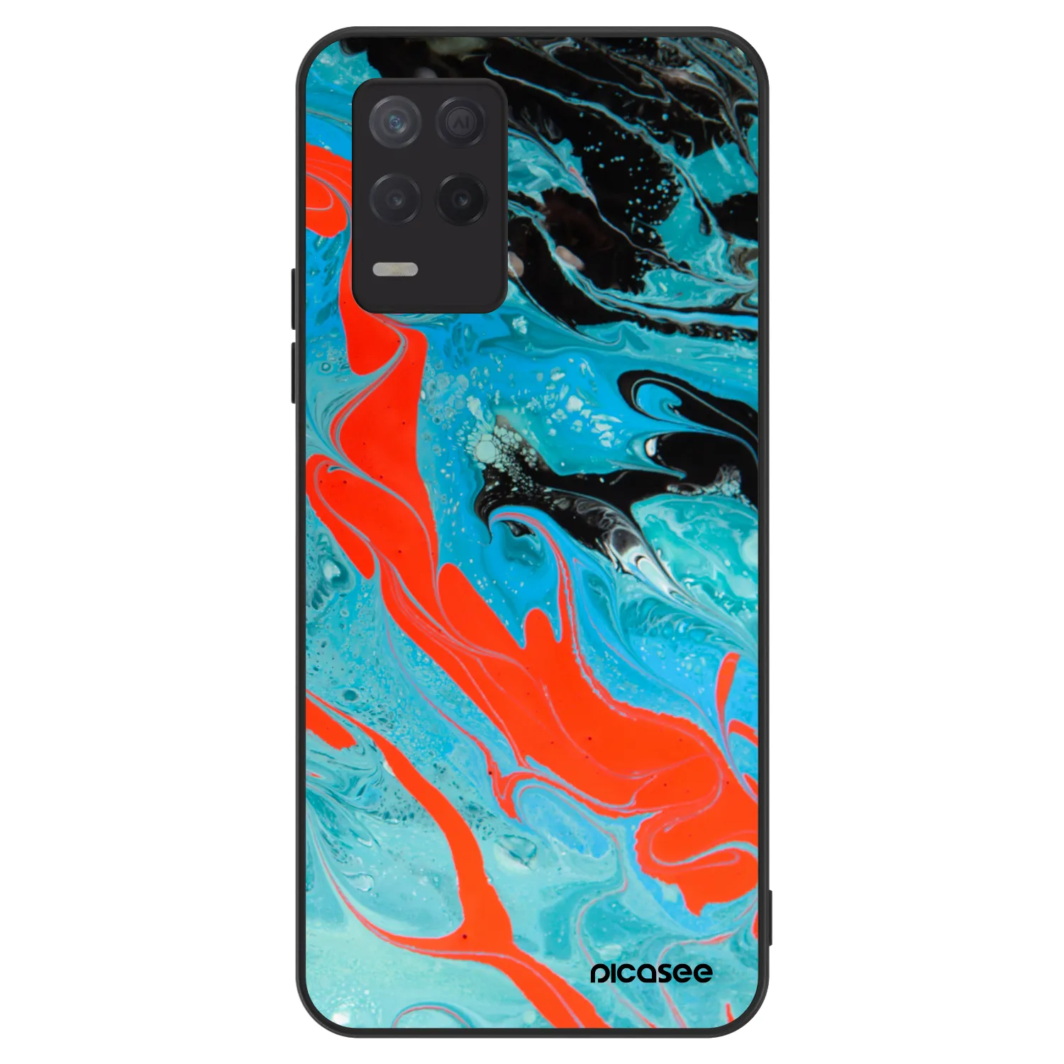 Picasee ULTIMATE CASE za Realme 8 5G - Blue Magma