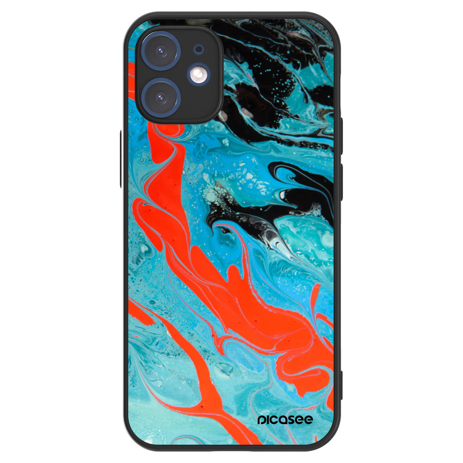 Picasee ULTIMATE CASE MagSafe za Apple iPhone 12 mini - Blue Magma
