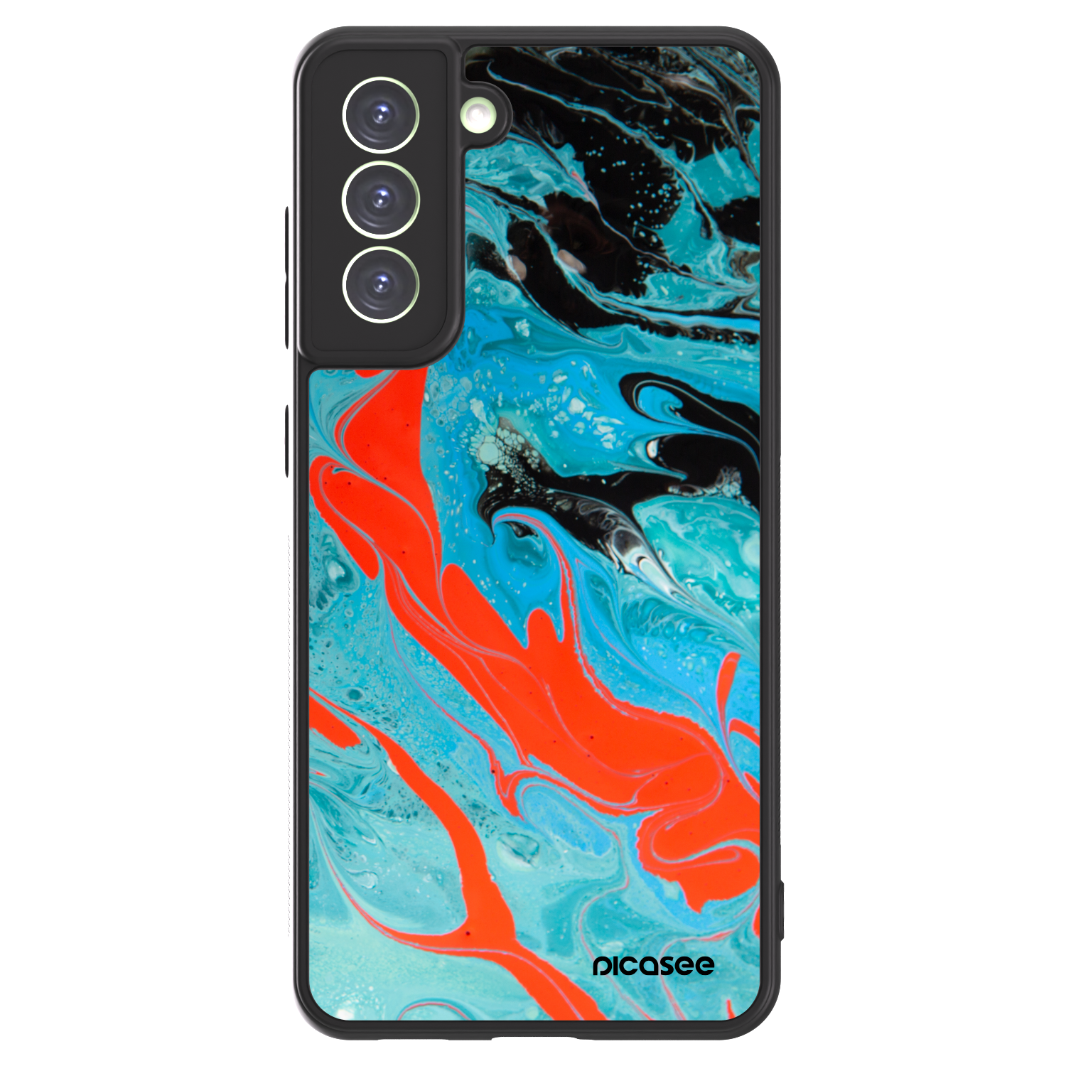 Picasee ULTIMATE CASE PowerShare za Samsung Galaxy S21 FE 5G - Blue Magma