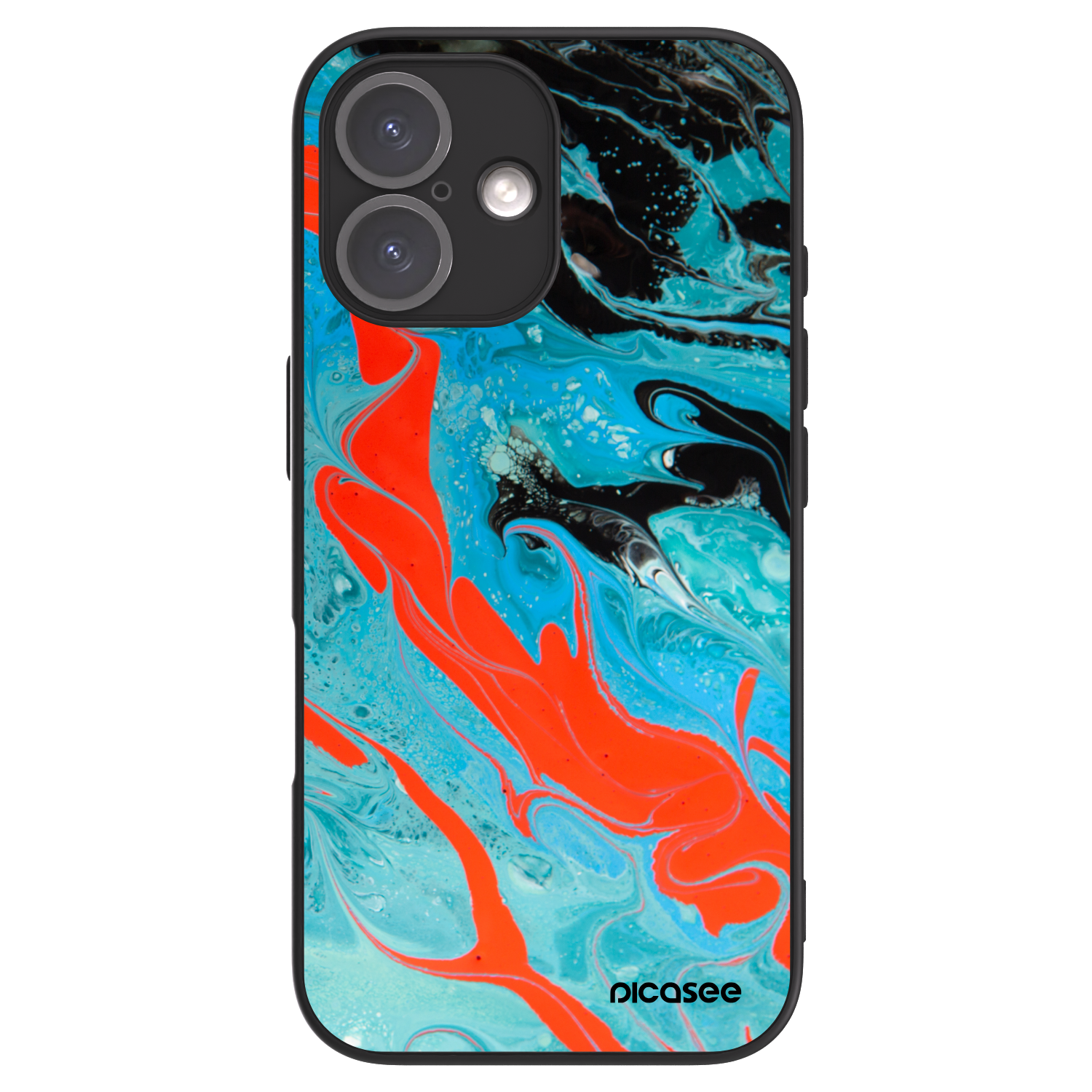 Picasee ULTIMATE CASE MagSafe za Apple iPhone 16 - Blue Magma