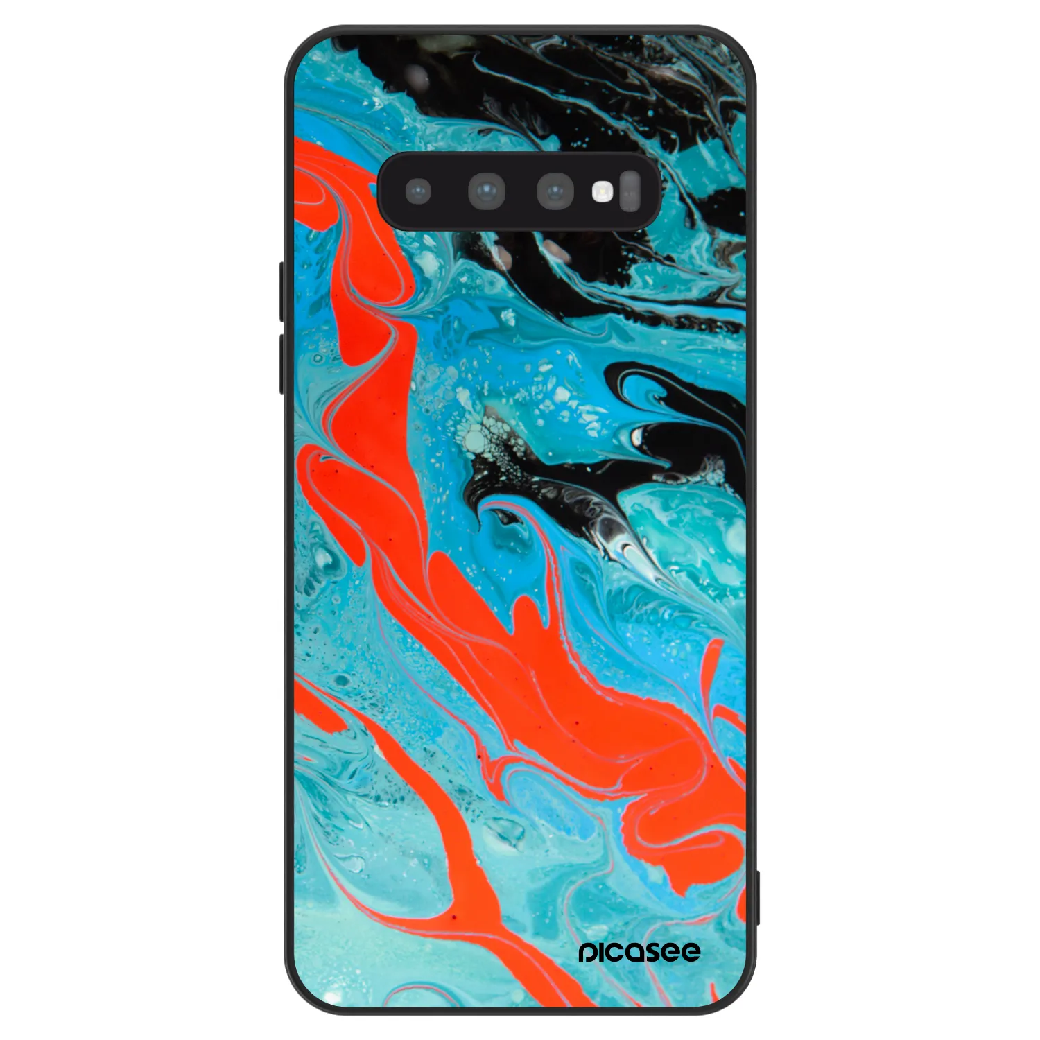 Picasee ULTIMATE CASE za Samsung Galaxy S10 Plus G975 - Blue Magma