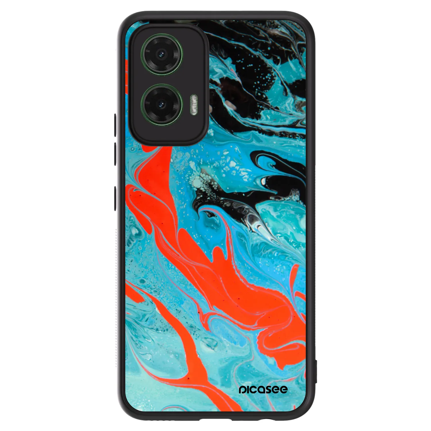 Picasee ULTIMATE CASE za Motorola Moto G35 5G - Blue Magma
