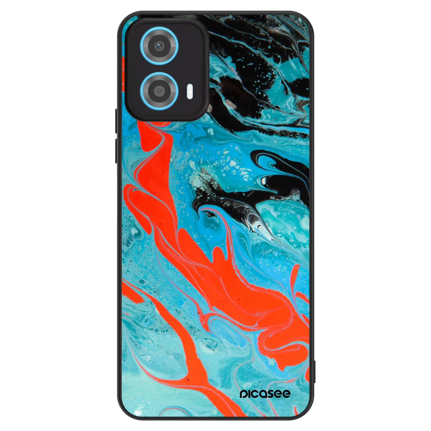 Picasee ULTIMATE CASE za Motorola Moto G34 5G - Blue Magma