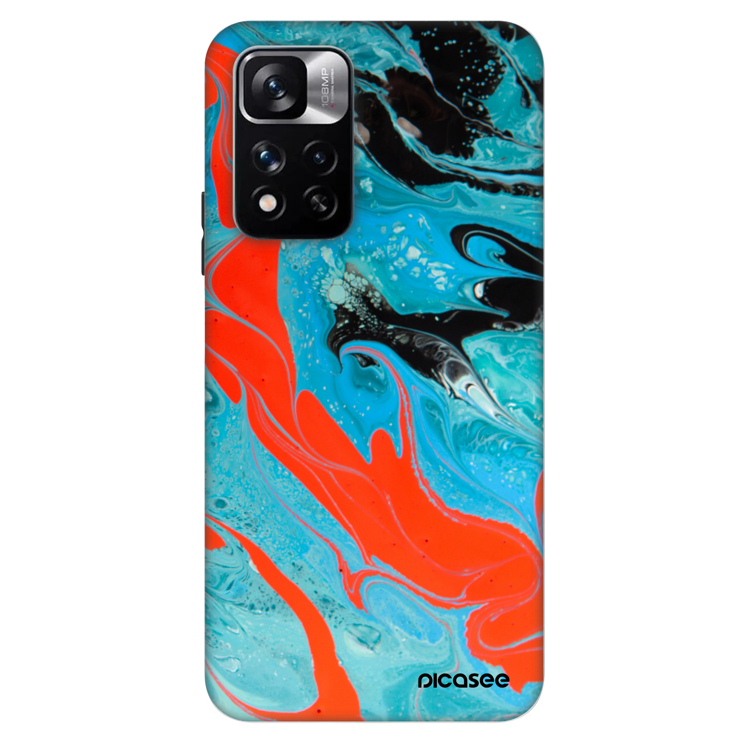 Picasee Fashion Case za Xiaomi Redmi Note 11 Pro - Blue Magma