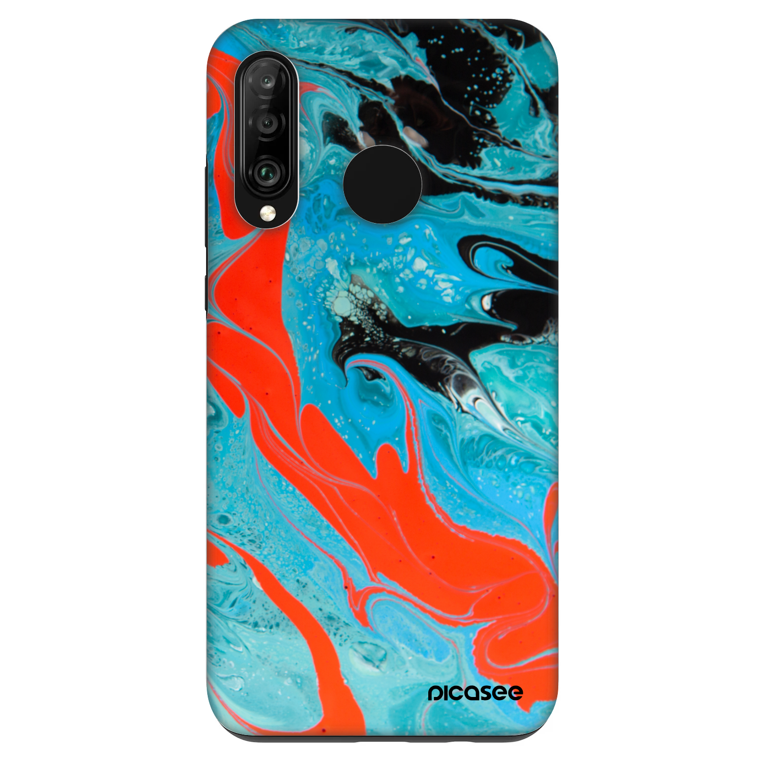 Picasee Fashion Case za Huawei P30 Lite - Blue Magma