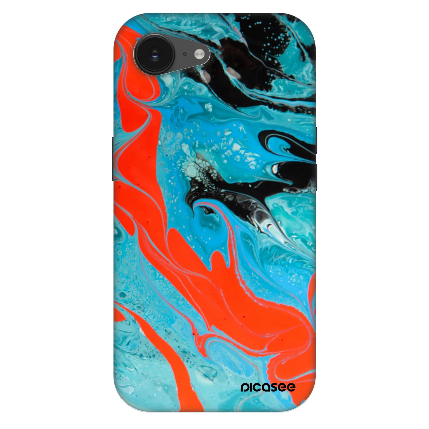 Picasee Fashion Case MagSafe za Apple iPhone 17e - Blue Magma